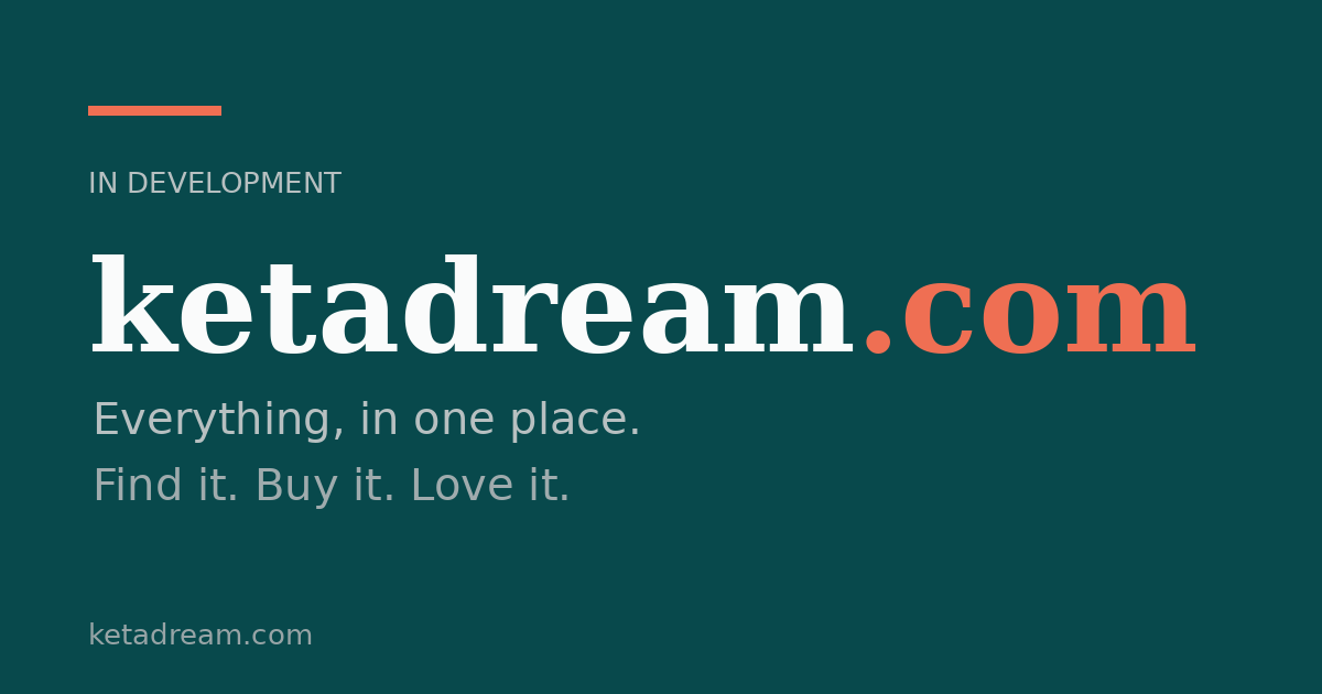 Link preview image for ketadream.com